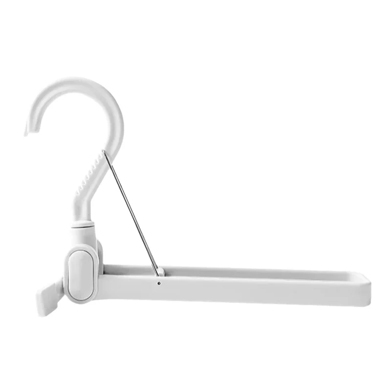 折りたたみ式調整可能な六孔ハンガー【室内用衣類収納・出張旅行用】