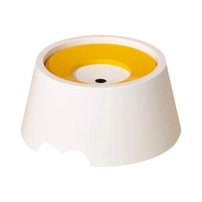 猫犬兼用 浮き水飲み器【防転倒・水が飛び散りにくい・首に優しい設計】