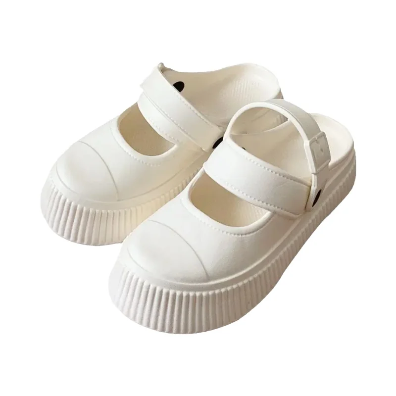 2WAYデザインのレディース夏用サンダル【軽量・防滑・シンプル】