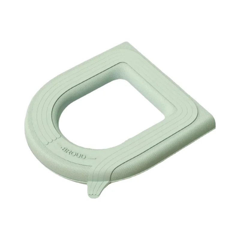 防水トイレマット【洗浄不要・持ち手付き・秋冬用保温・粘着式】