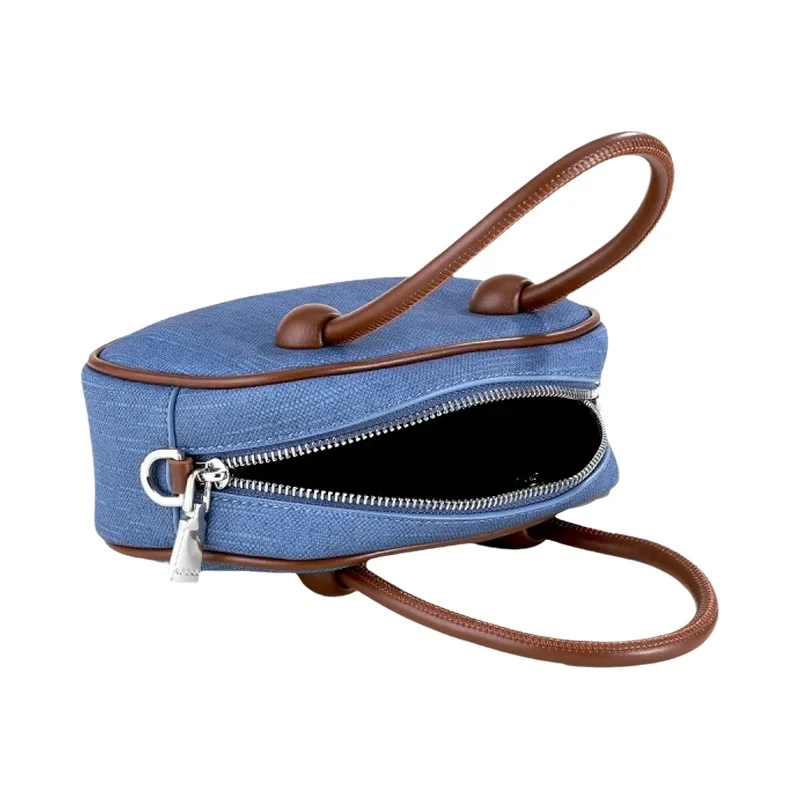 都市スタイルの革製ショルダーバッグ【小型・ボストン型・カジュアル】