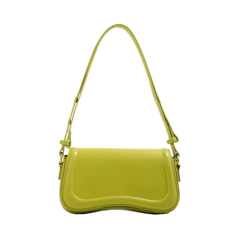 MuziKai 高級感のある レディースアンダーアームバッグ【シンプル・ショルダー＆斜め掛け】