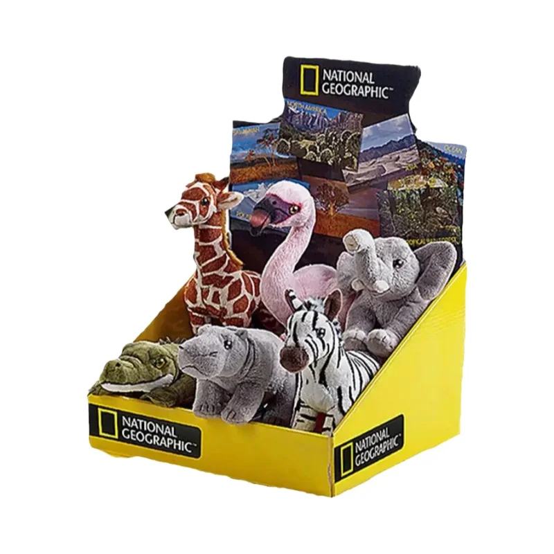 リアルなアニマルフィギュア【アフリカ象・ワニ・フラミンゴ・サイ・カバ】（セットアップ対応）