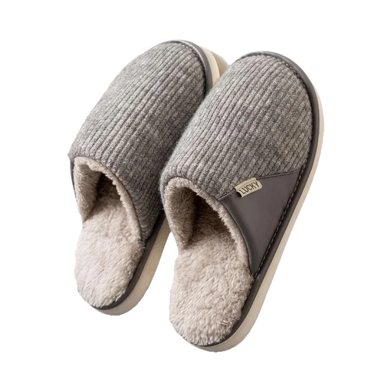 冬用室内用防滑コットンルームシューズ【男女兼用・極上の柔らかさ・裏地フリース】