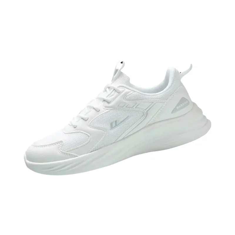 極上の柔らかさの純白運動靴【軽量・通気性・男女兼用・学生用】