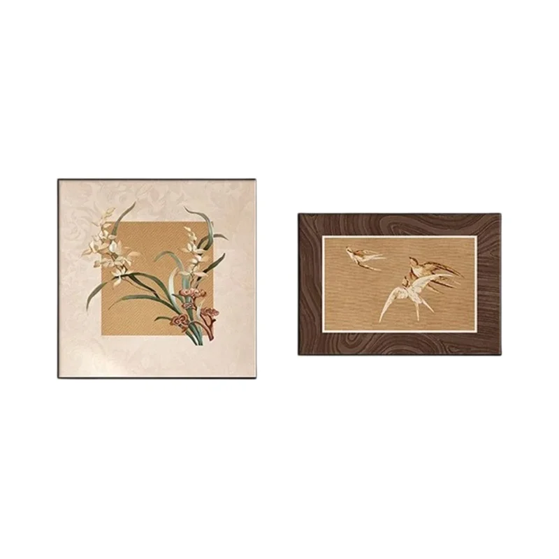 宋代美学の壁掛けアート【中古風・復古デザイン・寝室やリビング用】