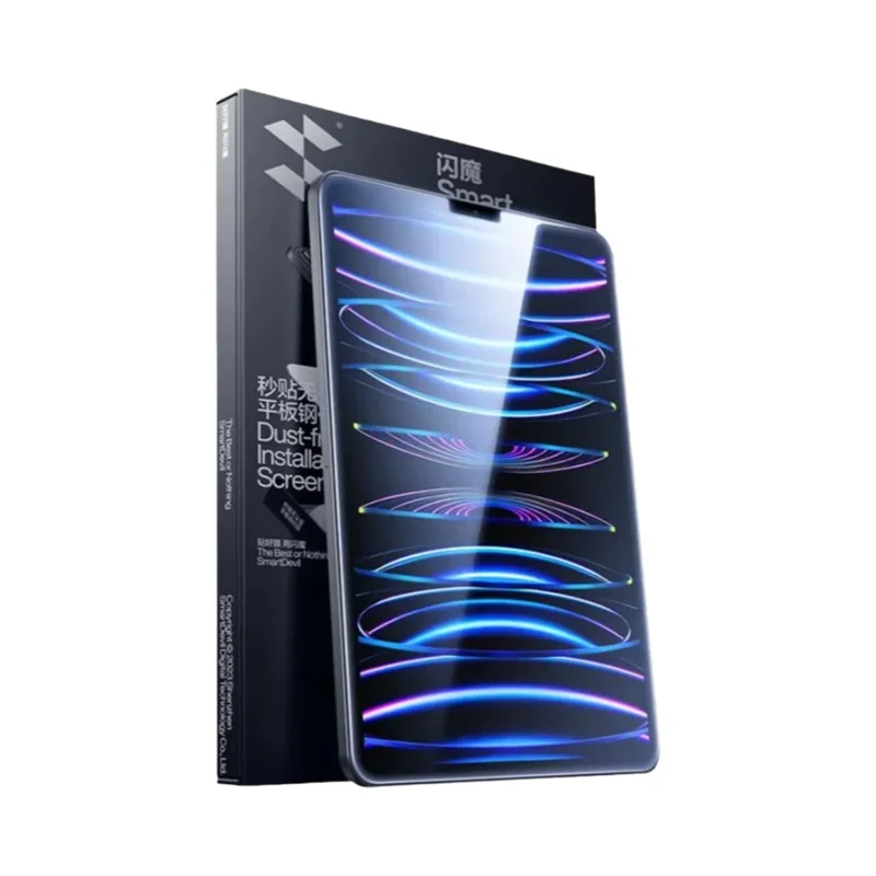 SmartDevil iPad用強化ガラスフィルム【全画面保護・指紋防止・Air対応】