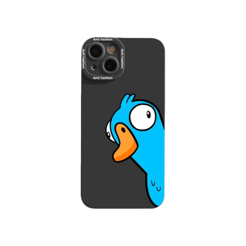 面白いアヒルデザインのiPhoneケース【iPhone 14 Pro Max/13/12 Pro/11/XR/XS Max対応・全包防摔・個性派】