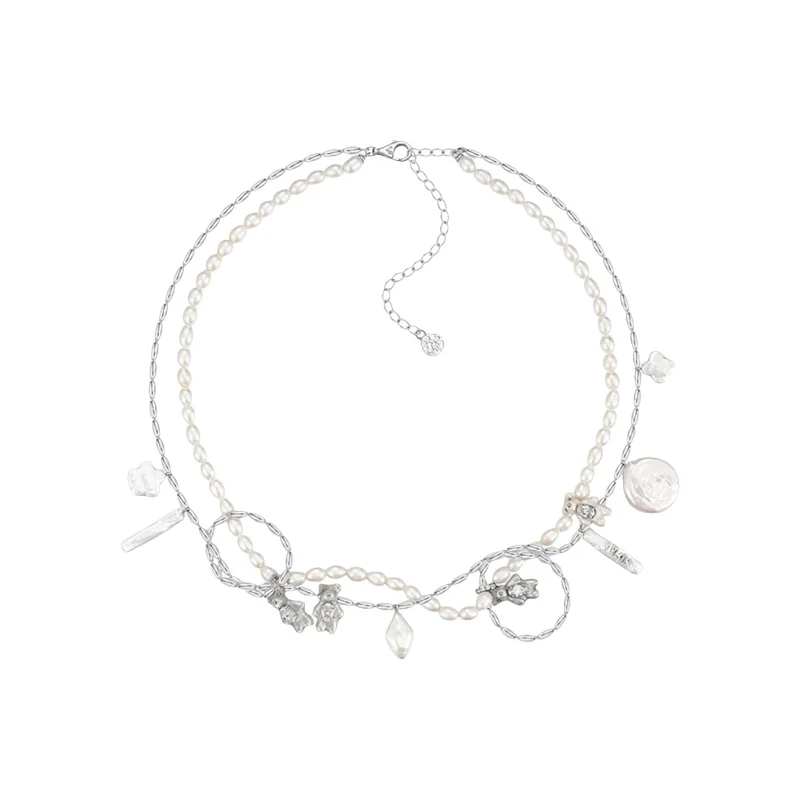 YVMIN ユーム 多層 真珠のネックレス