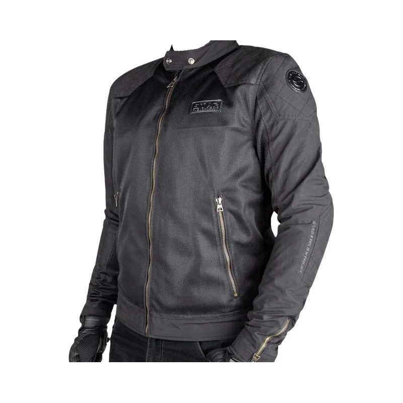 ライディングウェア 男性 バイク 夏用 メッシュ 通気性 衝撃吸収