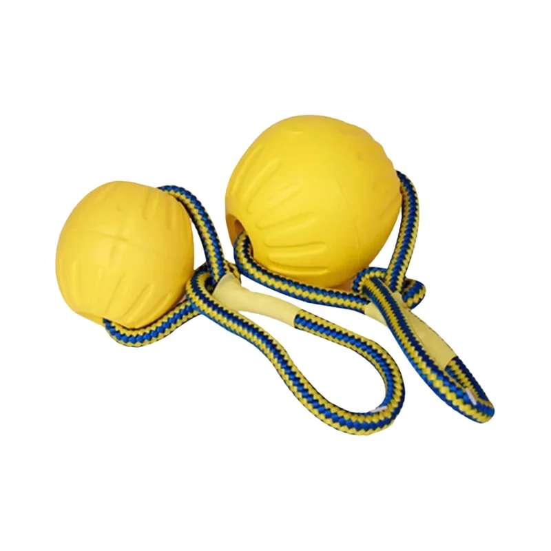 耐噛性の大型犬用トレーニングボール【弾力性・中型犬向け・泡素材】