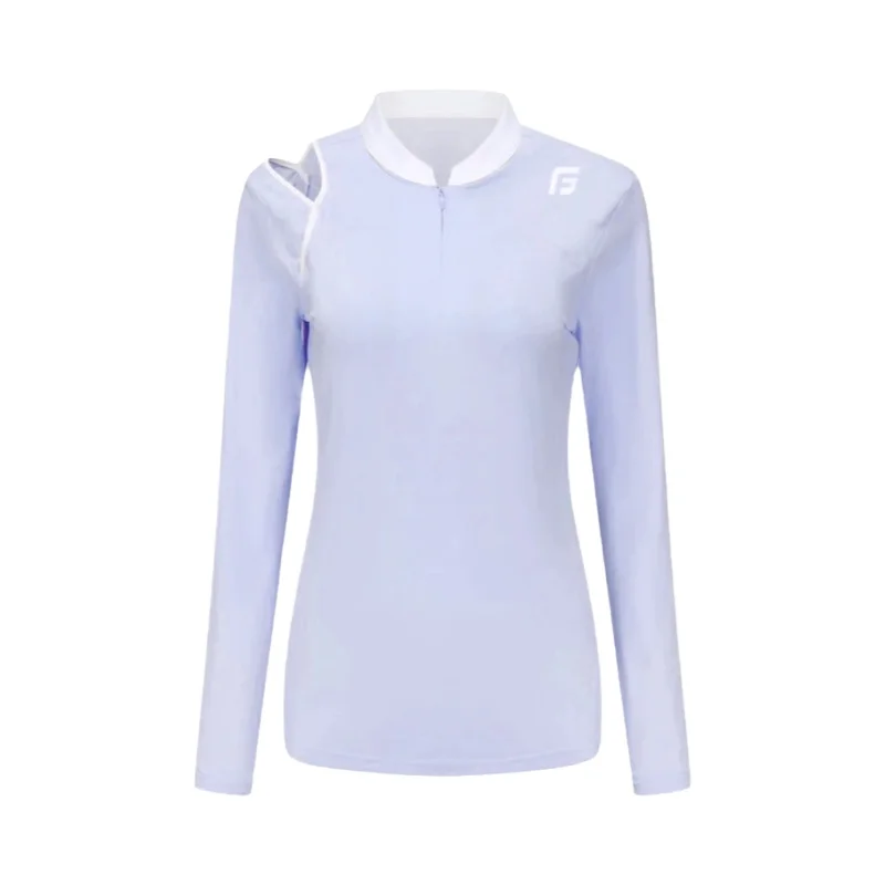 春秋季用 ゴルフレディース長袖ワンピース【スポーツウェア・ストレッチ・テニス対応】（セットアップ対応）