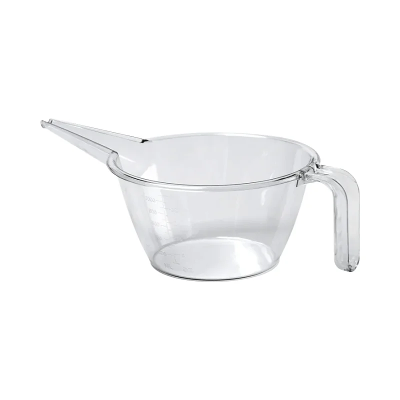 計量カップ付きロングノズル水やり器【透明・大容量・家庭用・多肉植物用】