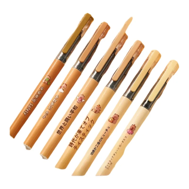 カピバラデザインの水性ボールペン【防水・速乾・滑らかな書き心地】