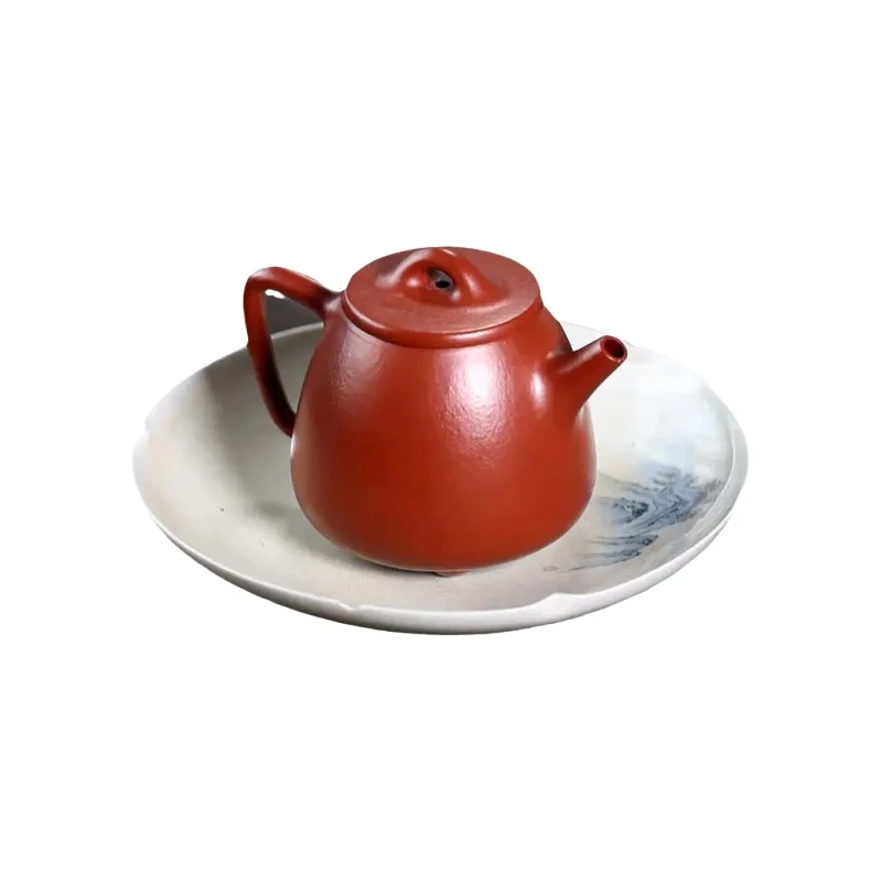 原鉱紫泥製 茶器【全手作り・貴妃型・高石瓢】