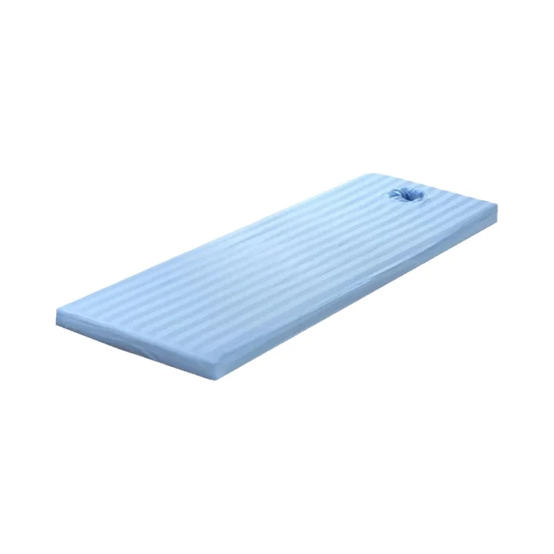 全棉白色ベッドカバー【穴あけ不要・美容院・マッサージ用・伸縮性】