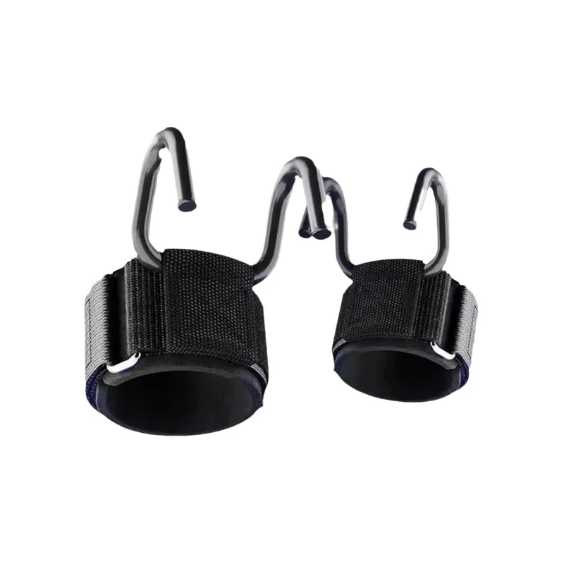 懸垂用サポートアイアンフック【滑り止め付き・トレーニング用グローブ付き】