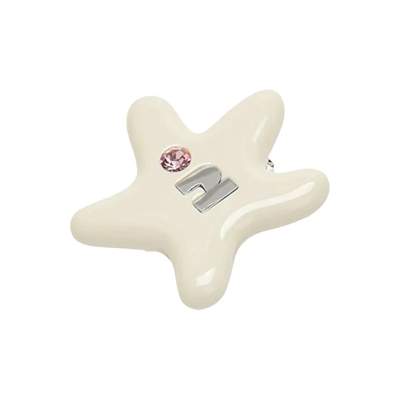 カラフルな星形ヘアクリップ【かわいいデザイン・ヘアアクセサリー】