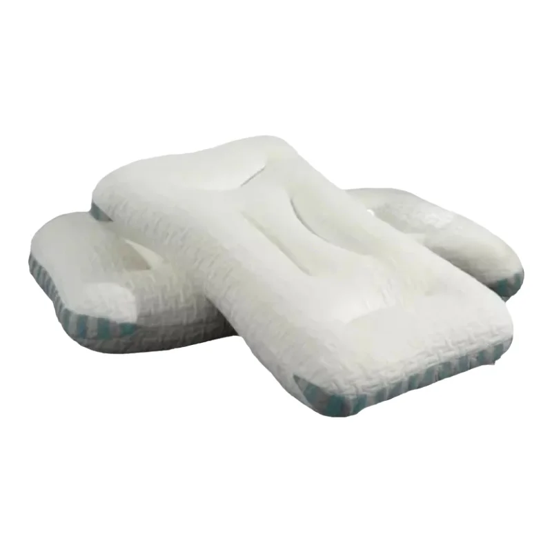 低反発マッサージピロー【首サポート・快適睡眠・男女兼用・2個セット】