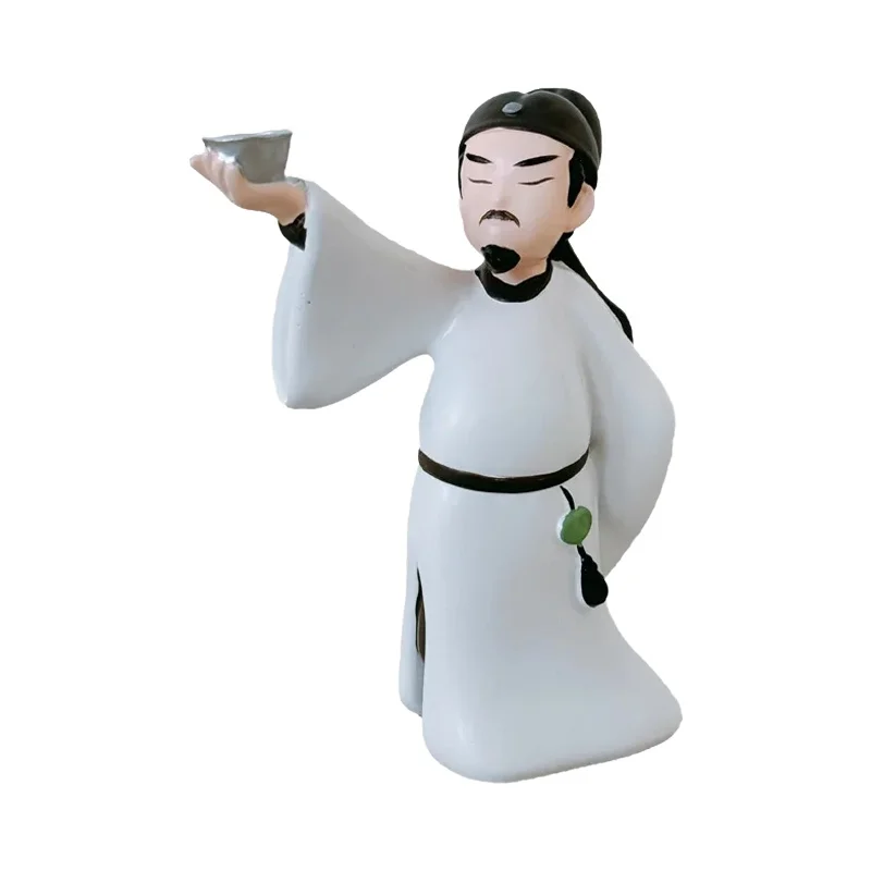 西安博物館 文創 李白 フィギュア 【盲盒・古風ギフト】