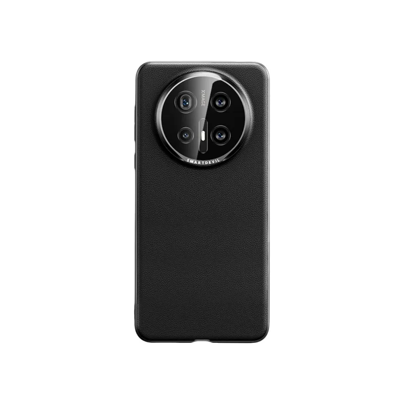 SmartDevil 高級感ある素皮製スマートフォンケース【Huawei Mate70pro対応・超薄型・防摔・全包囲レンズカバー】