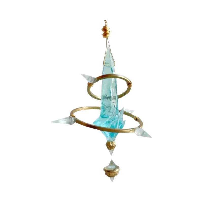 FF14 グッズ エーテルの光 クリスタル ピアス 耳飾り コスプレ用