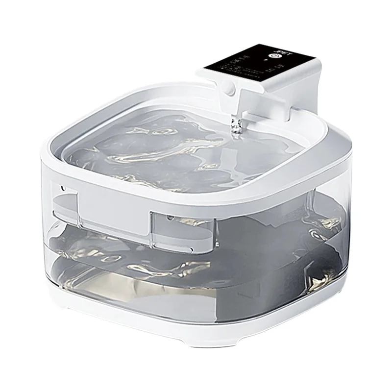 猫用ワイヤレス充電式自動給水器【ペット用・犬猫兼用・スマートデザイン】