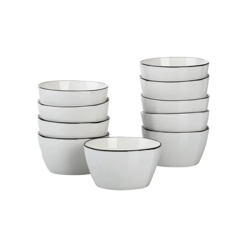 骨瓷製 大型食器用飯碗【中華料理・シンプルデザイン・食洗機対応】（セットアップ対応）