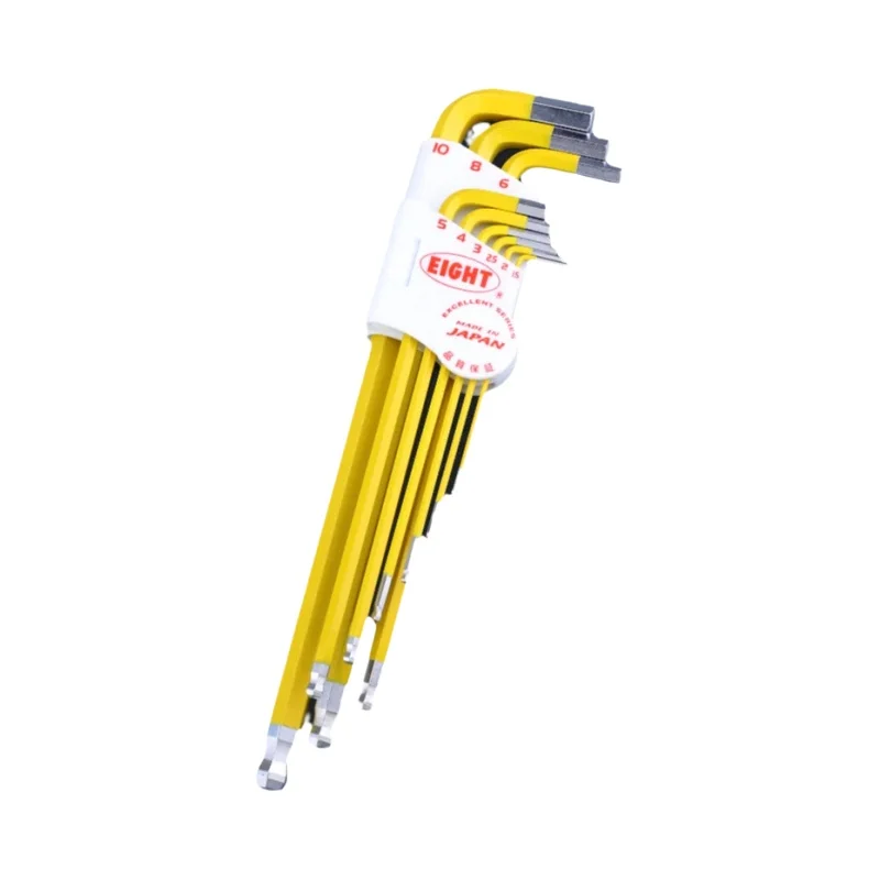 EIGHTEX 内六角レンチセット【カラフルダイヤモンドヘッド・TLCS9N/NYE/NBL/NRE対応】