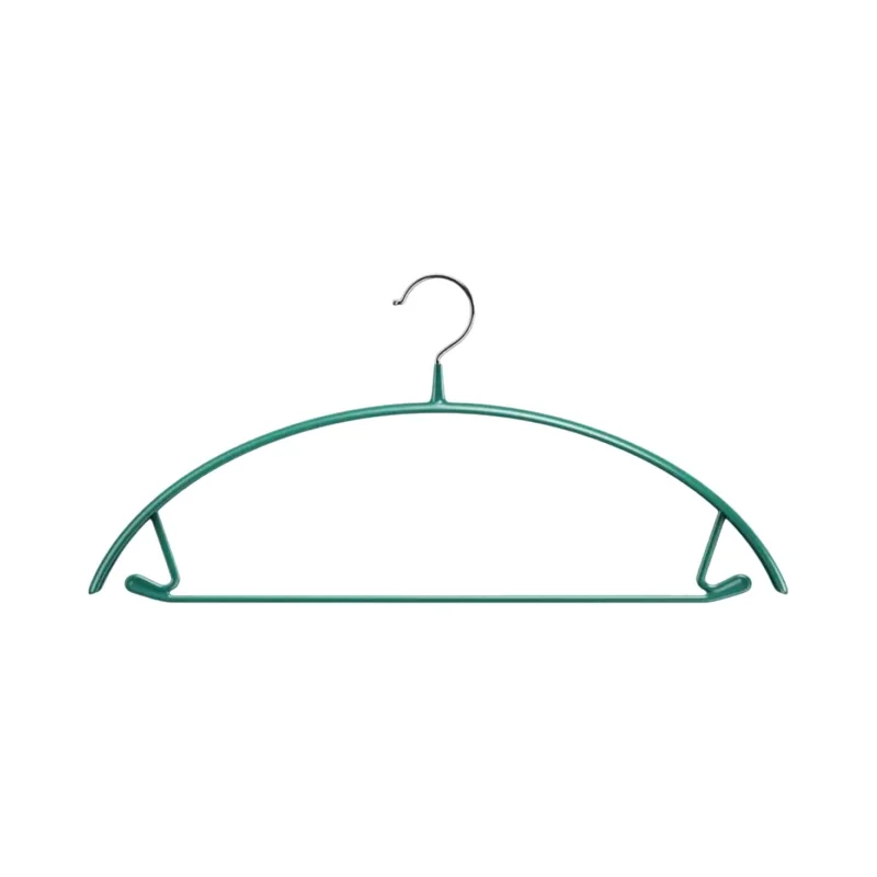 滑り止め付き高級衣類ハンガー【肩の型崩れ防止・無痕設計・軽量】