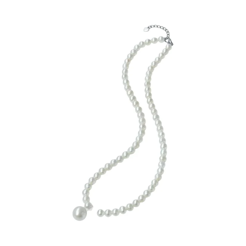 バロックパールペンダントネックレス【洗練されたデザイン・パールサイズ・極上の柔らかさ】