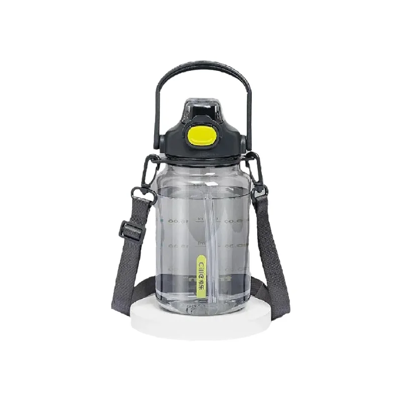 夏用トライタン製大容量水筒【プラスチック・携帯便利・ストロー付き】