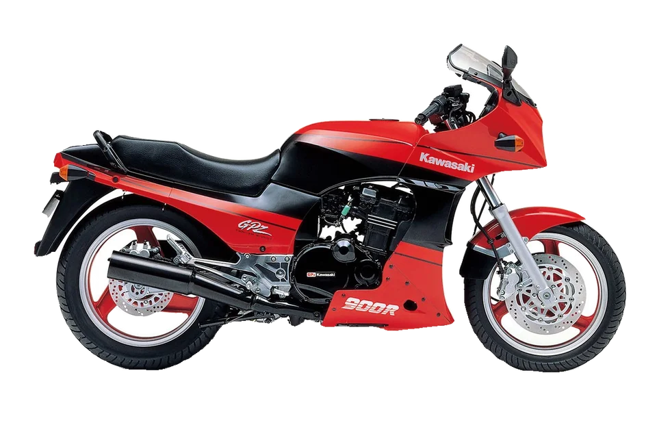 1/12スケール 川崎ZX900A GPZ900R忍者モデル【タムパーツ付き・完成品】