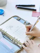 星のデザインノートアルバム【オリジナル・写真収納・活用ノート】