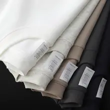 厚手フリース製 メンズ長袖Tシャツ【保温・ゆったりフィット・無地・アメリカンヴィンテージスタイル】