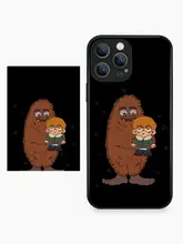 スマホケース ガラス フェンリル イラスト 狼柄 iPhone対応 Android対応