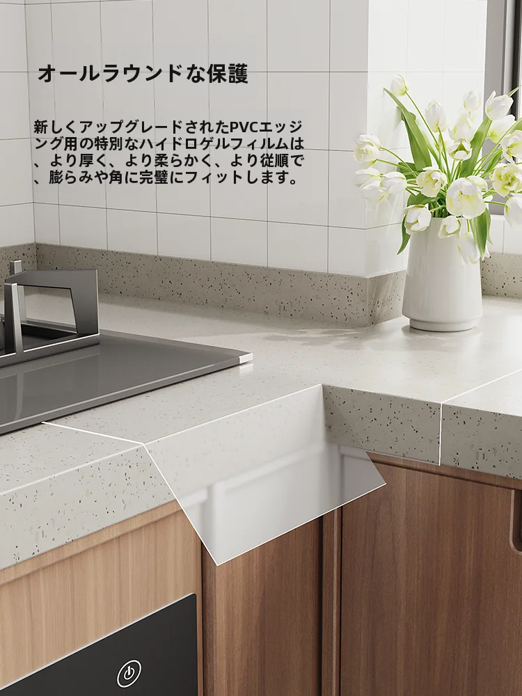 耐高温・防汚キッチンカウンタープロテクターシー ト：熱・傷防止の実用性と使い方