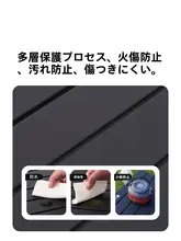 Mobi Garden ロールテーブル 折りたたみ スチール製 持ち運び便利 アウトドア キャンプ