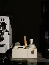 MUVNA ABS製 多機能エスプレッソプレススタンド【ハンドル付き・コーヒー用】