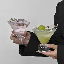 ガラスカップ 丸底 ヴィンテージ インスタ映え アイスコーヒー ジュース スパークリングウォーター ワイン