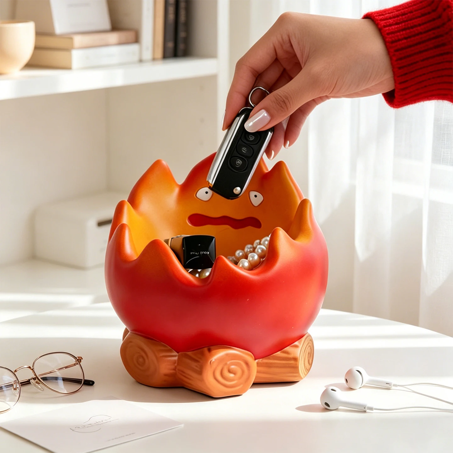 焚き火道具としてのキーキャッチャー：洗練されたデザインと収納機能の実用性解析