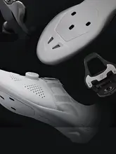 Santic ロードバイク用サイクルシューズ【男女兼用・ホワイト・クリーククリンチロック】