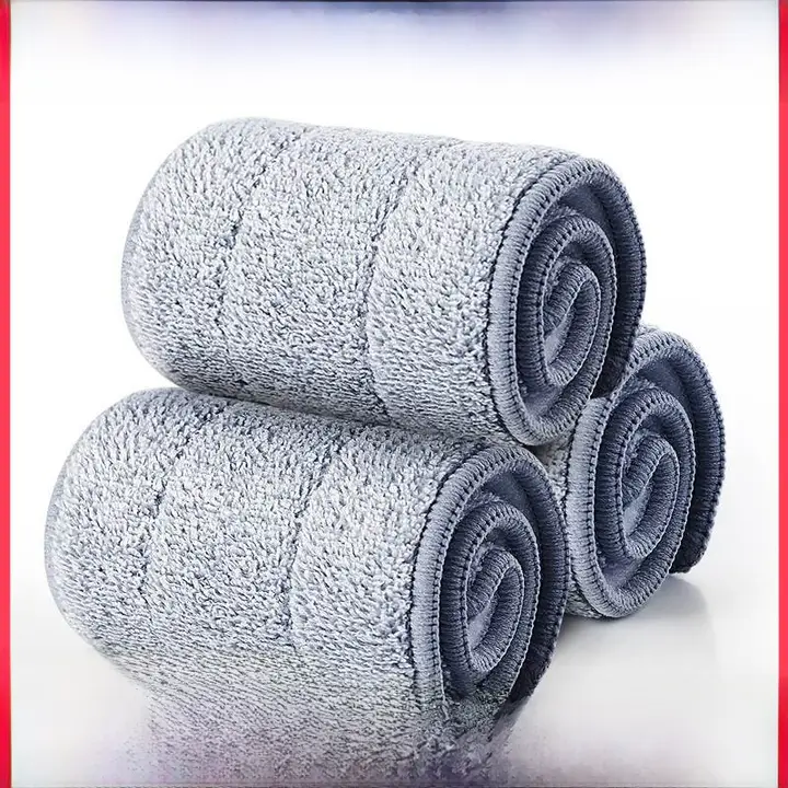 純綿製 平板用モップ替え布【洗浄不要・貼り付け式・手間いらず】