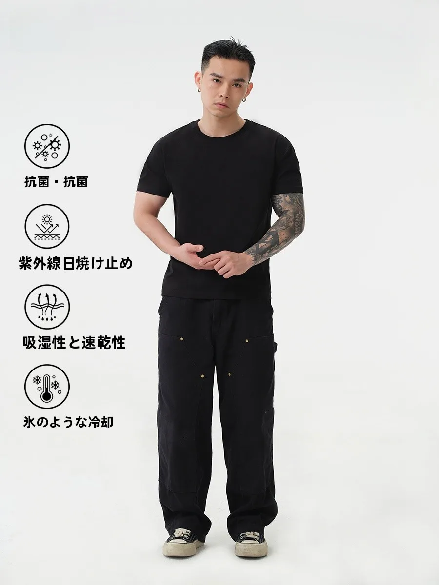 黄ばみや毛玉が気になるTシャツにどう対処する？涼感抗菌の半袖Tシャツが解決するリアルな使い方