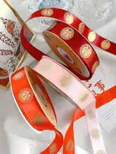 華やかな金箔リボン付きフラワーデザインのギフトボックス【手作りDIY・誕生日プレゼント用】