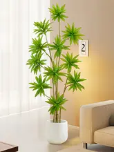 リアルな観葉植物 大型の人工ツリー リビング 高級 装飾花 インテリア