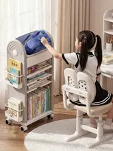 多層書棚【可動式・キャスター付き・収納便利】