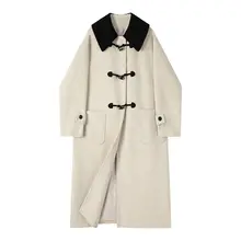 女性用 ダブルフェイスカシミヤコート【中長丈・トレンディ・秋冬用】