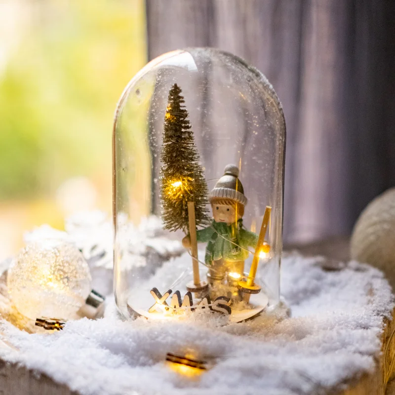 クリスマス装飾 発光デスクトップ飾り：12月の季節感を活かした男女性向けおすすめギフト