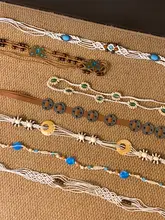 ビンテージ風ウエストチェーン【ハンドメイド・民族風・ドラマティックなデザイン】（セットアップ対応）